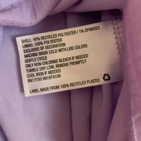 Wild Fable Lavender Texture Ruffle Fit & Flare Dress EUC XS - Picture 4 of 12